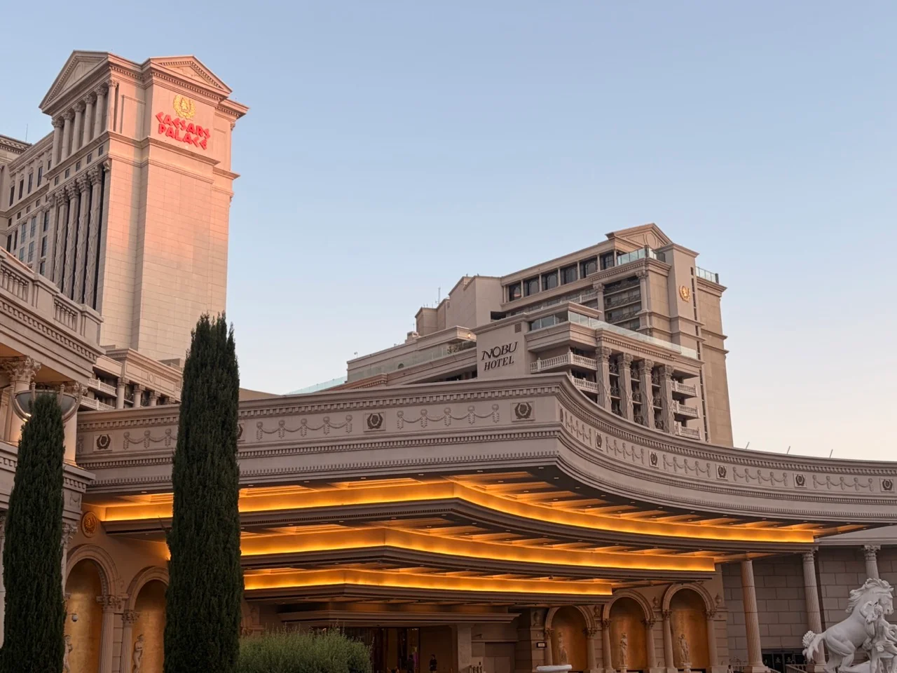 Caesar Palace et Nobu Hotel